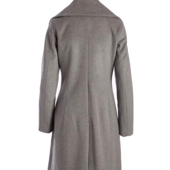 Cole Hann Platinum Wool Blend Coat - Picture 4 of 5